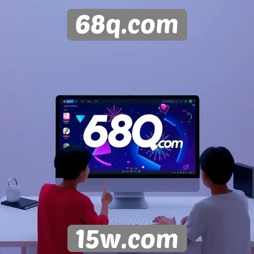 Funcionalidades inovadoras do site 68q.com